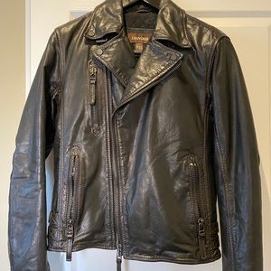 Danier leather biker jacket